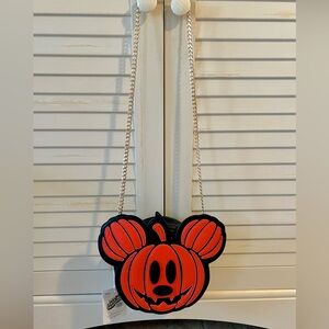 Skinnydip x Disney- Mickey Mouse Halloween Pumpkin Crossbody Bag (NWT)